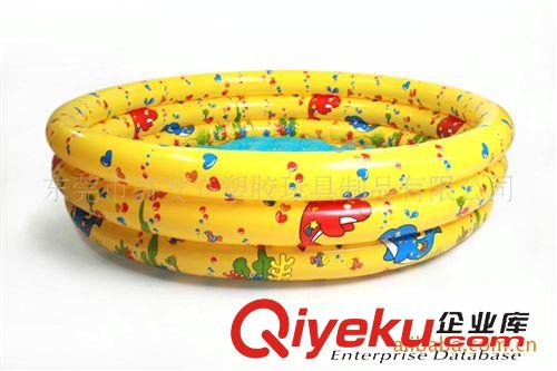 嬰兒浴盆/Baby tub 90*30cm三環(huán)充氣 游泳水池 家庭水池 寶寶戲水池原始圖片2