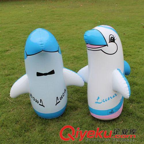 充氣玩具/Inflatable toys 廠家直銷海豚不倒翁玩具寶寶玩具 充氣不倒翁拳擊不倒翁充氣大號