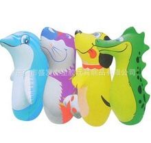 充氣玩具/Inflatable toys 充氣玩具批發(fā)大號(hào)動(dòng)物不倒翁地?cái)偀豳u不倒翁兒童玩具pvc沖氣玩具