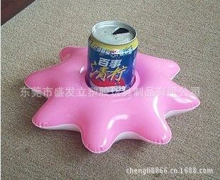 杯座/Cup holder 供應全環(huán)保md水上充氣杯座 啤酒杯座 可樂杯座原始圖片2