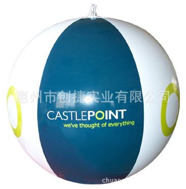 充氣沙灘球，廣告球 【工廠定做】透明沙灘球 充氣玩具 充氣廣告球 各種尺寸沙灘球原始圖片3