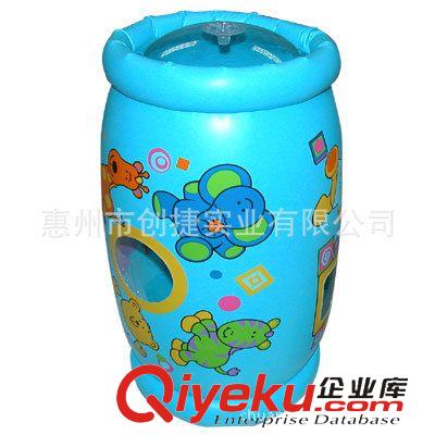 充氣體育用品 【工廠定做】?jī)和錃鉂L筒 益智開(kāi)發(fā)兒童玩具 水上滾筒 可印LOGO