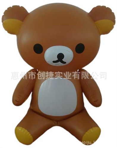 充氣玩具 【工廠訂做】環(huán)保PVC充氣公仔 充氣模特 充氣不倒翁 來圖來樣定做原始圖片2