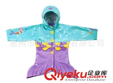 雨衣雨披 【廠家定做】兒童雨衣雨披 時(shí)尚學(xué)生男童女童雨衣 環(huán)保無氣味原始圖片3