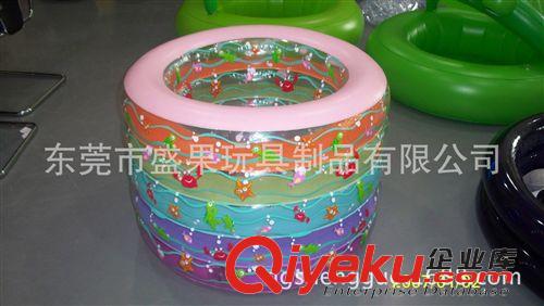 水上用品 盛果專(zhuān)業(yè)生產(chǎn)兒童充氣五環(huán)游泳池