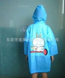 儿童雨衣 盛果专业生产PVC儿童连体雨衣