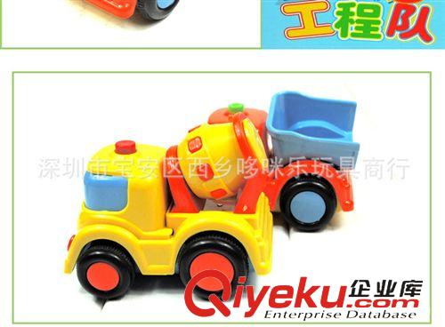 每月新款 慣性笑臉工程車動(dòng)物慣性車玩具回力小車嬰幼兒寶寶兒童早教玩具