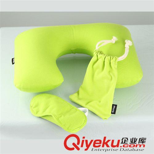 廣告禮品玩具 專業生產充氣枕頭 旅行三寶加布套枕廠家可印刷LOGO原始圖片3