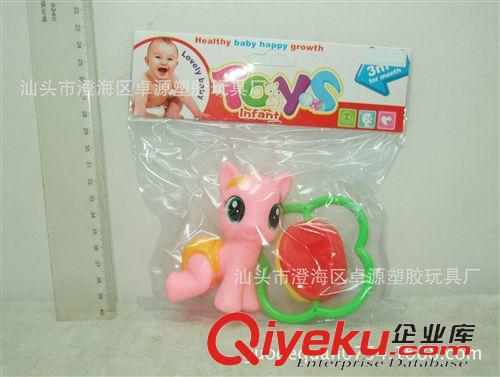 嬰兒玩具 嬰幼兒早教識別互動玩具 贈品小玩具新款嬰兒搖鈴配小馬寶精靈馬原始圖片3