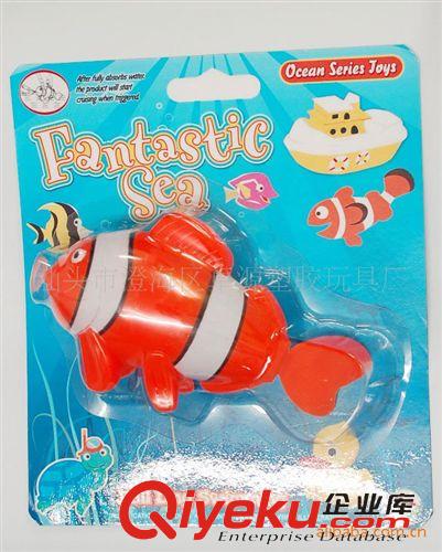 游水玩具 供應拉線游水玩具魚 青蛙 烏龜 帆船 海盜船 海豚 河豚 鴨子原始圖片3