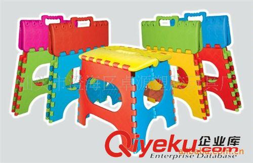 日用品 折疊塑料椅子 塑料折疊凳 兒童折疊椅 便攜戶外坐椅原始圖片3