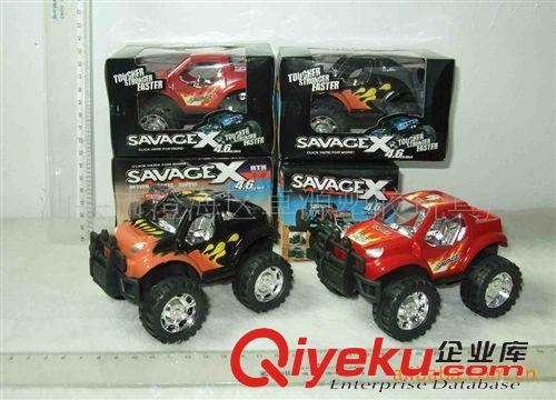玩具車 塑料玩具8CM回力賽車 12CM閃光越野慣性車 21CM大輪越野車原始圖片2