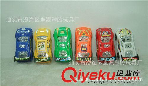 玩具車 兒童牙刷贈(zèng)品小玩具批發(fā) 8.6CM鍍座噴漆貼標(biāo)回力賽車 6款6色原始圖片2