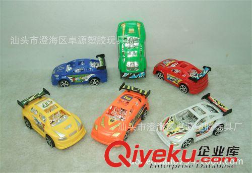 玩具車 兒童牙刷贈(zèng)品小玩具批發(fā) 8.6CM鍍座噴漆貼標(biāo)回力賽車 6款6色原始圖片3