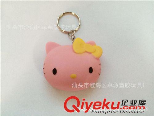動物類型玩具 供應(yīng)搪膠玩具動物 搪塑吊飾鑰匙扣大象 KT貓 熊大大黃鴨原始圖片3