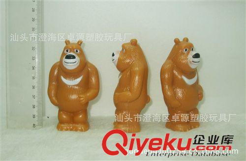 動漫主題玩具 熊出沒公仔 熊大熊二光頭強系列模型人偶 糖果牙刷牛奶小玩具贈品原始圖片2