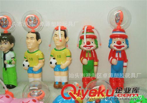 動漫主題玩具 小丑公仔音樂閃光七彩燈旋轉風車 動漫人偶閃光音樂風車原始圖片3