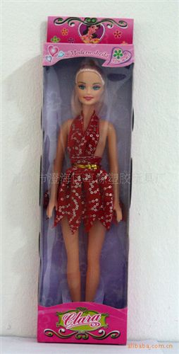 公仔芭比類 供應(yīng)時尚芭比娃娃套裝 玩具芭比配衣服飾品 女孩過家家玩具原始圖片3