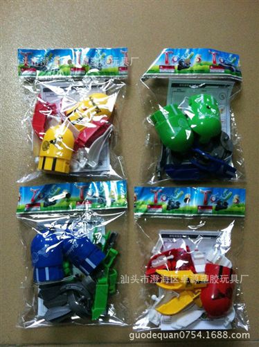 機器人變形玩具 供應(yīng)變形拼裝羽毛球人 變形模型玩具 益智兒童玩具批發(fā)原始圖片2