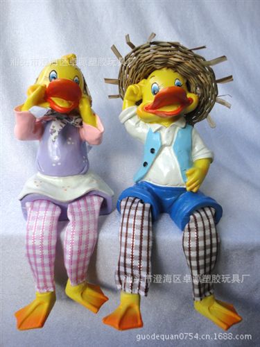 精品工藝品 供應擺飾工藝品 樹脂工藝 鴨子 青蛙 贈品 送禮佳品原始圖片2