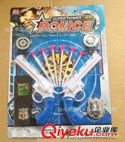 軍事系列玩具 供應(yīng)兒童jc套裝模型玩具 雙槍套軍事過(guò)家家玩具原始圖片2