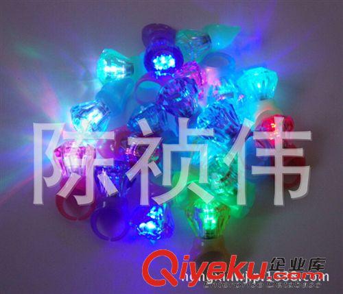 led發光戒指閃光戒指 外貿發光戒指閃光鉆石戒指led指環燈手指燈演唱會助威道具原始圖片2