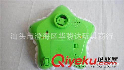 電動玩具 熱銷電動萬向海星玩具 會唱歌轉(zhuǎn)圈閃光 海洋小海星 益智海星投影