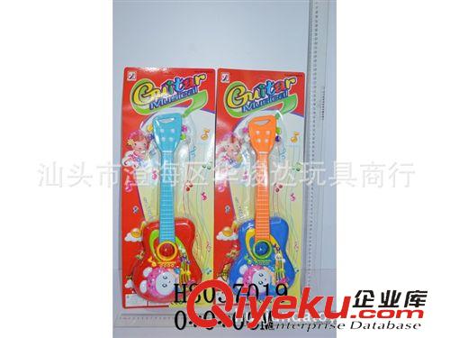 樂器玩具類 新款多彩炫彩兒童仿真吉它樂器玩具 可彈出音樂聲真琴弦迷爾吉它
