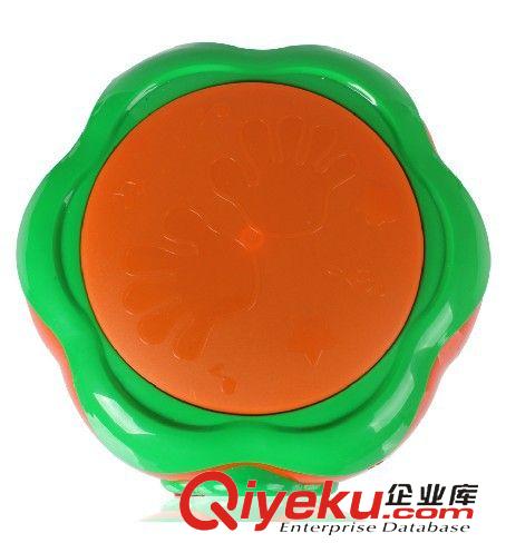 嬰童類 群興故事南瓜手拍鼓嬰童玩具歡樂拍拍鼓早教講故事三字經91032-1原始圖片2