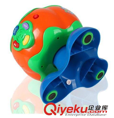 嬰童類 群興故事南瓜手拍鼓嬰童玩具歡樂拍拍鼓早教講故事三字經91032-1原始圖片3