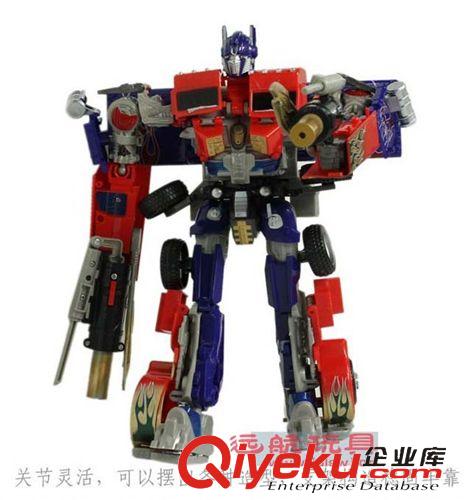 積木類*益智*動手 變形金剛 擎天柱L級 聲光功能 超大禮盒裝 兒童玩具 NO.2829原始圖片3