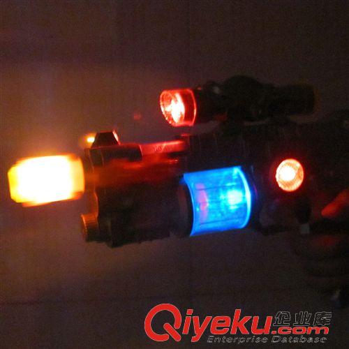 閃光類 兒童電動槍玩具 仿真玩具槍 雪花sq 聲光絢麗 838原始圖片2