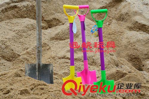 6元以內(nèi)玩具區(qū) 兒童沙灘玩具 兒童鏟 玩沙工具 塑料鏟子64CM 三色可選 6138