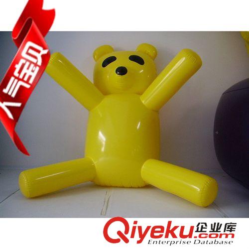 廣告促銷禮品 廠家直供兒童皮貨充氣玩具、加厚pvc手拉公仔tj原始圖片3