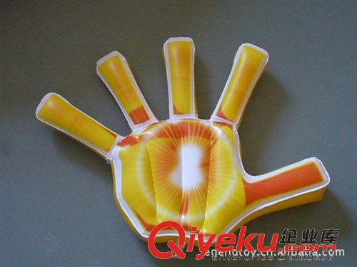 廣告促銷禮品 tj批發(fā)pvc充氣道具 充氣手抓 手掌 可加印LOGO 圖案印刷原始圖片2