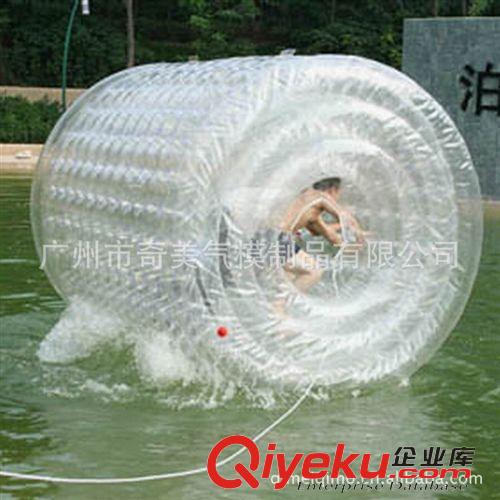 水上滾筒 【廠家tj定制】供應(yīng)：water roller ball 水上滾筒球（長2.6M）