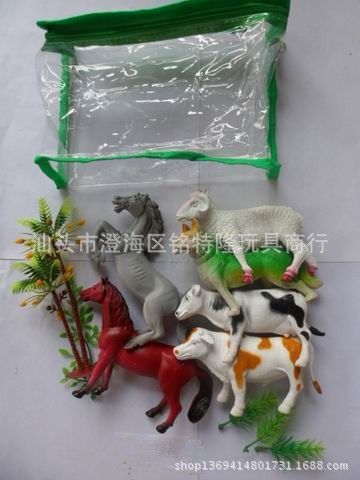 搪膠玩具 {zx1}爆款熱賣 廠家供應(yīng) 搪塑動(dòng)物 野生動(dòng)物(6寸混) 稱斤玩具熱賣