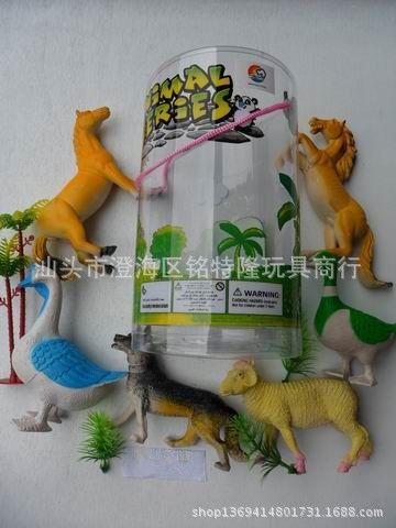 搪膠玩具 廠家直銷(xiāo)搪膠動(dòng)物 恐龍動(dòng)物(6只6寸帶草樹(shù)混裝) 稱(chēng)斤玩具熱賣(mài)