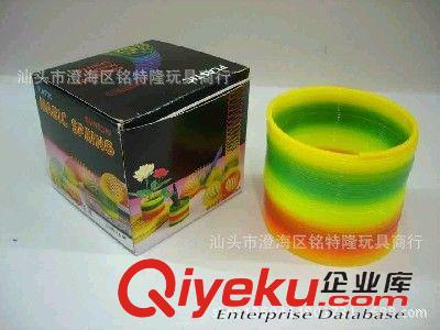 彩虹圈 供應魔力彩虹圈 閃光圈 塑料彈簧圈 彩虹圈 彩虹塔原始圖片2