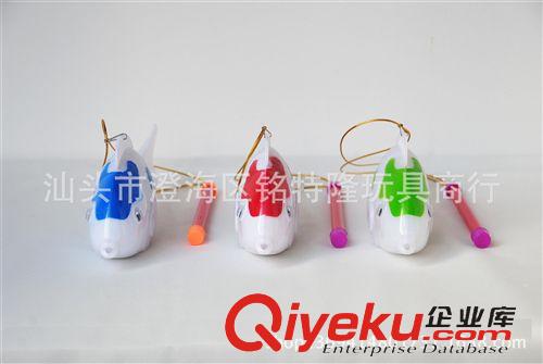 發(fā)光/閃光玩具 電動(dòng)自由花魚燈籠 帶三燈帶音樂 玩具仿真魚 地?cái)偀徜N玩具原始圖片2