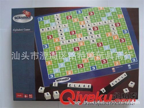 桌面游戲 英文拼字游戲 桌面游戲 益智游戲棋 多人益智游戲 親子游戲原始圖片3
