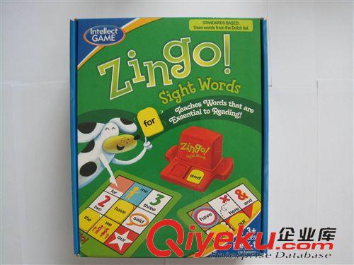 桌面游戲 賓果棋英文智力卡片游戲 益智趣味桌面游戲原始圖片2