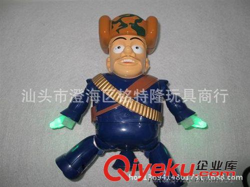 力控玩具 電動(dòng)跳舞光頭強(qiáng) 燈光音樂 光頭強(qiáng)玩具 跳舞玩具 兒童玩具原始圖片3