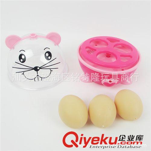 力控玩具 過(guò)家家玩具 兒童趣味電動(dòng)蒸蛋器玩具 {zx1}地?cái)傌浽?tj玩具原始圖片3
