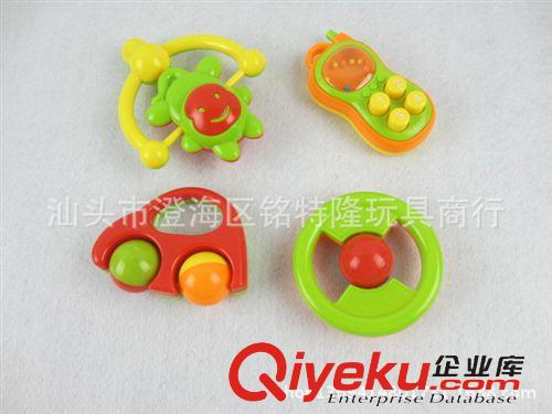 嬰幼兒系列 搖鈴批發(fā)4件套搖鈴 新生兒手搖鈴組合 嬰兒益智玩具原始圖片2