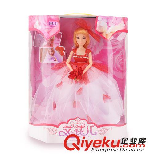 芭比,公仔類玩具 迪邦zp艾芘兒婚紗娃娃（真眼+全身活動關節）3款混裝原始圖片2