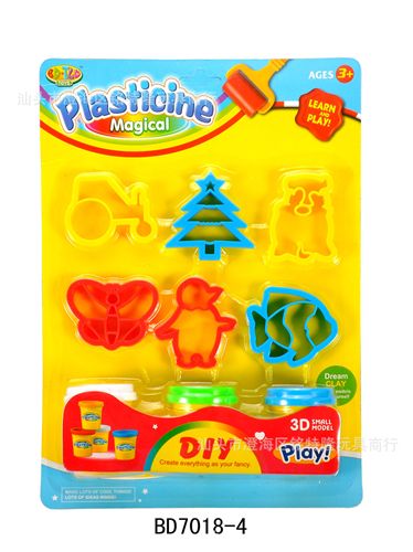 過家家玩具 3D動(dòng)物彩泥 套裝超輕粘土 md橡皮膠 學(xué)習(xí)促銷贈(zèng)品 禮品廣告原始圖片2