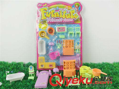 過(guò)家家玩具 兒童過(guò)家家益智玩具  別墅小屋 女孩玩具 塑料家具套裝原始圖片2