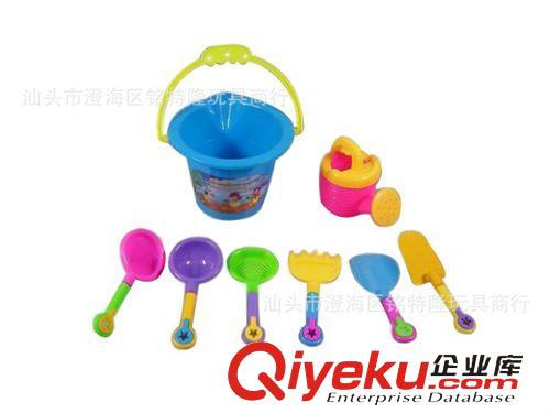 夏天玩具 沙灘玩具 沙灘桶(8件莊) 夏日玩耍 兒童戲水玩具 蒙牛贈(zèng)品 logo