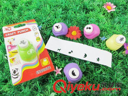 益智玩具 韓國可愛文具 兒童手動DIY益智玩具打花器 花樣打孔機 印花器原始圖片2